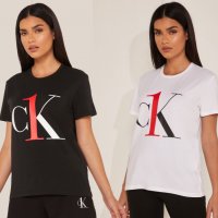  Тениска Calvin Klein принт,модели цветове и размери , снимка 1 - Тениски - 29429431