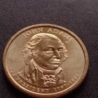 Възпоменателна монета JOHN ADAMS 2 президент на САЩ (1797-1801) за КОЛЕКЦИЯ 37757, снимка 1 - Нумизматика и бонистика - 40764133