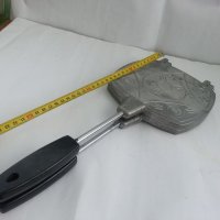 Алуминиева форма за сладки гофретник преса калъп  , снимка 3 - Антикварни и старинни предмети - 33271986
