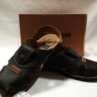 Черни чехли-сандал за мъже, снимка 4 - Мъжки чехли - 32655151