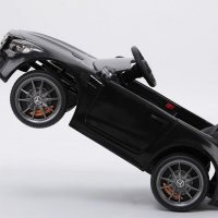 Акумулаторен КОЛА Mercedes GT R ,12V с меки гуми, снимка 12 - Детски велосипеди, триколки и коли - 33381705