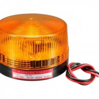 Предупредителна, LED сигнална лампа LTE-5061, въртяща, оранжева, 24V, 2W, снимка 1 - Други машини и части - 32377533