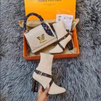 Дамски боти Louis Vuitton код 62, снимка 1 - Дамски боти - 38833486