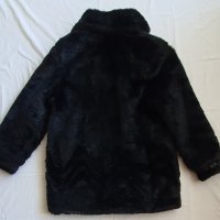 Дамско черно палто, снимка 4 - Палта, манта - 43164688