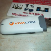 vivacom/huawei-бяла флашка за интернет 2104211114, снимка 1 - Рутери - 32628708