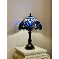 Настолна лампа - Водно конче (синя), снимка 5 - Настолни лампи - 44114963