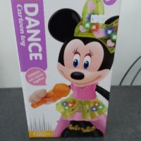 Танцуваща Мини Маус с микрофон, звук, светлина, движение, включени батерии - 9281, снимка 2 - Музикални играчки - 38555985