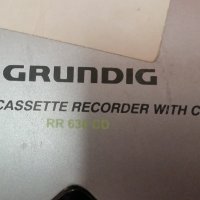 Радиокасетофон Grundig RR 630-CD, снимка 5 - Радиокасетофони, транзистори - 28917992