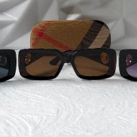 Burberry дамски слънчеви очила правоъгълни 3 цвята черни кафяви , снимка 10 - Слънчеви и диоптрични очила - 40791467