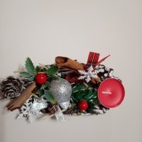 Коледен свещник , снимка 2 - Коледни подаръци - 38913455