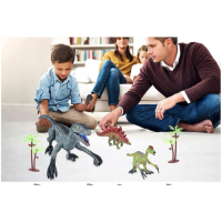 Детски интерактивен RC динозавър робот - ZIGO-TECH, снимка 2 - Електрически играчки - 44853360