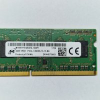4GB Micron Ram 1866 MHZ DDR3L PC3L-14900 за лаптоп, снимка 1 - RAM памет - 39699226