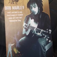 Bob Marley-Redemption Song-метална табела(плакет), снимка 2 - Китари - 43942092