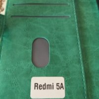 Кожен калъф за телефон Xiaomi Redmi 5A, нов, снимка 2 - Калъфи, кейсове - 37777063