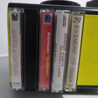 Стара ретро фонотека за касети/касетник. Без забележки!  Бонус всичките 20 касетки към нея, снимка 6 - Други - 44889577