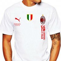 Тениска на AC Milan Шампион на Италия! AC Milan CAMPIONI D'ITALIA 2021/22!, снимка 3 - Фен артикули - 36897083