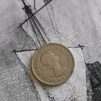 Монета - Великобритания - 1 шилинг | 1962г., снимка 2 - Нумизматика и бонистика - 44000120