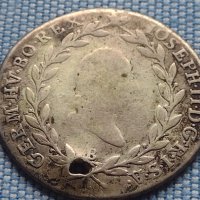 Сребърна монета 20 кройцера 1787г. Йозеф втори Кремниц Свещена Римска Империя 12232, снимка 2 - Нумизматика и бонистика - 42968210