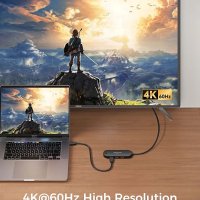 HDMI превключвател 4K@60Hz【Надграден】3 в 1 изходен HDMI сплитер, снимка 6 - Друга електроника - 40850295