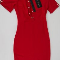 Червена рокля марка Lemoniade - S, снимка 5 - Рокли - 38159355