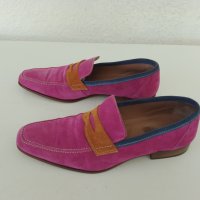 Мъжки велурени обувки испански , снимка 4 - Мокасини - 43088898