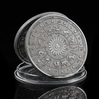 Монета зодия Скорпион, снимка 4 - Нумизматика и бонистика - 37372901