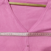 Розова жилетка, М размер , снимка 3 - Жилетки - 44855786