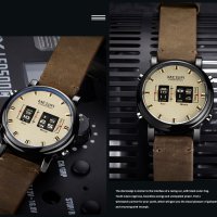 MEGIR кварцов -ролков/барабанен мъжки часовник , снимка 3 - Мъжки - 40850579