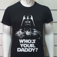 Нова мъжка тениска с дигитален печат Дарт Вейдър, Междузвездни войни, снимка 2 - Тениски - 28264053