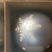 Коледни топки от стъкло - 4 бр., снимка 2 - Декорация за дома - 35010572