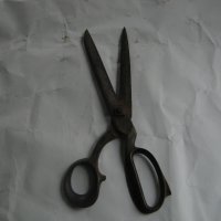 стара шивашка ножица, снимка 1 - Антикварни и старинни предмети - 36650431