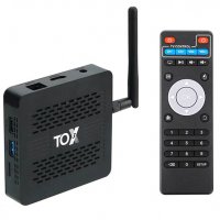 Android TV Box Ugoos TOX3 4/32 Gb, Amlogic S905X4, Android 11, Dual WIFI, Bluetooth, Гаранция 1г., снимка 1 - Плейъри, домашно кино, прожектори - 35975564