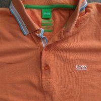 Hugo Boss Green Label Paddy Grey Polo Shirt - страхотна мъжка тениска , снимка 3 - Тениски - 33569055