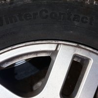 Зимни гуми с джанти 205 55 16 CONTINENTAL ContiWinterContact TS850, снимка 6 - Гуми и джанти - 43021218
