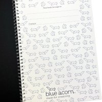 Скицник със спираловидна подвързия Blue Acorn A3 - 42x29,7 см - 70 страници (150 г/кв. м), снимка 6 - Други - 43740998