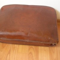 стара кожена ретро чанта, снимка 5 - Антикварни и старинни предмети - 28663494