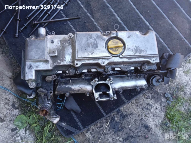 Цилиндрова глава оборудвана  за Опел Зафира фейслифт 2004г 2.0 дизел 101к.с, снимка 1