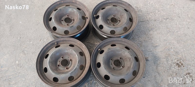 4бр.Железни джанти 16цола-Пежо-Ситроен, снимка 1