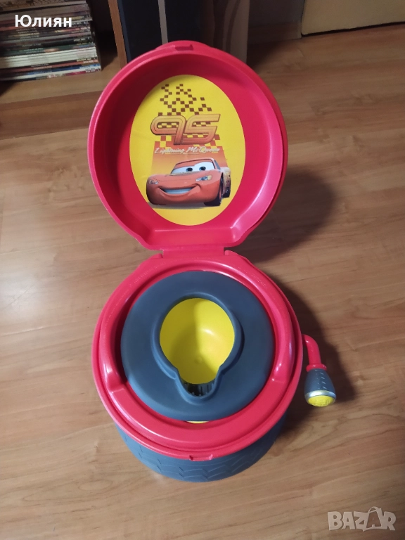 Детско музикално гърне + седалка със стълба за тоалетна, снимка 1