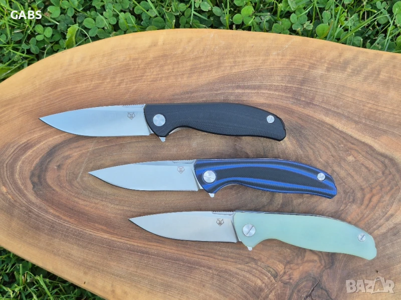 Сгъваем джобен нож SHIROGOROV,стомана D2,три цвята,SH207, снимка 1