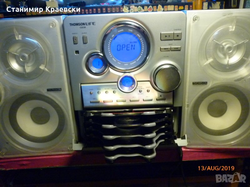 Thomson LIFE CS 520 audio system 5 CD aux, снимка 1