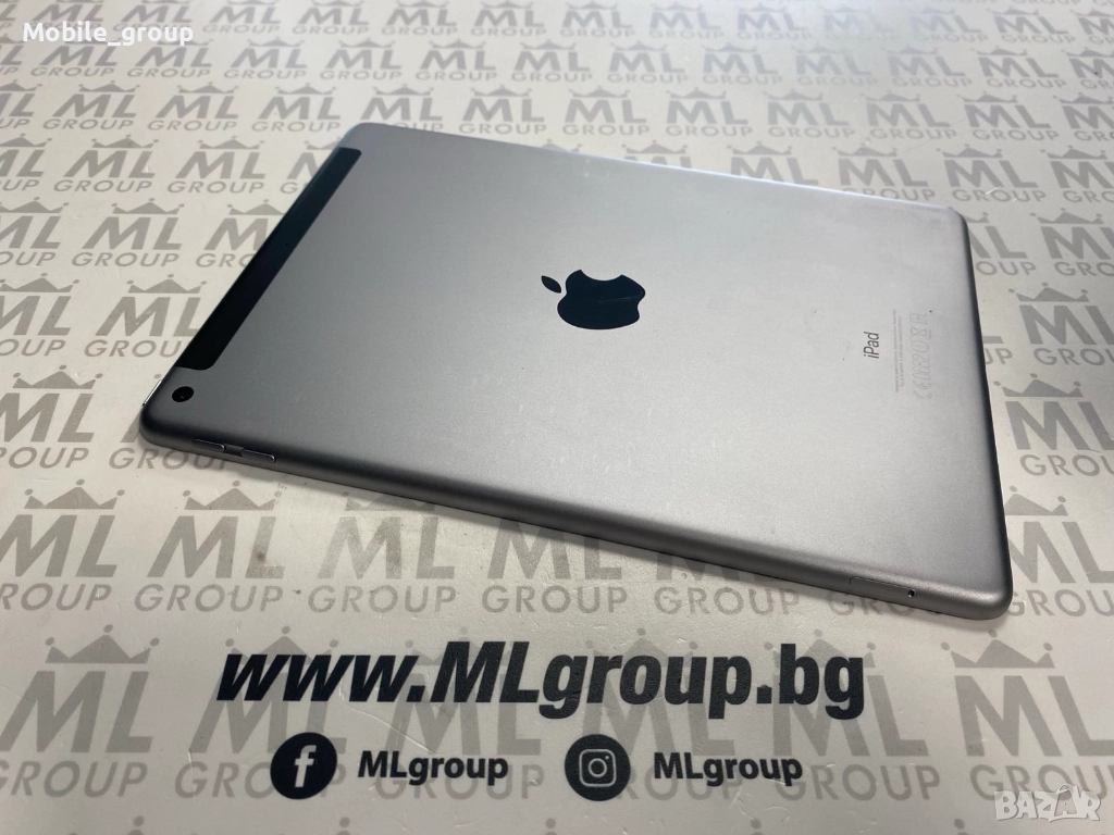 #MLgroup предлага iPad 5th Gen Wi-Fi + Cellular (A1823) 32GB Gray, втора употреба., снимка 1