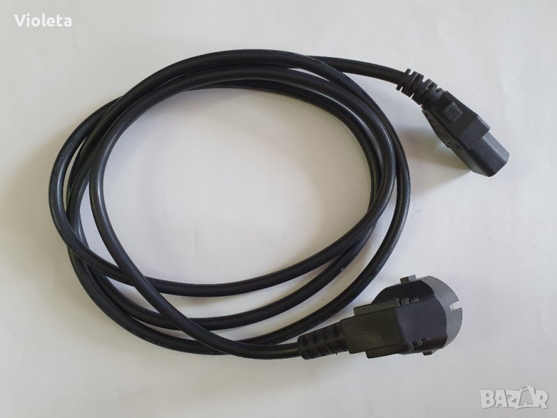 Захранващ кабел за компютър и други уреди., снимка 1