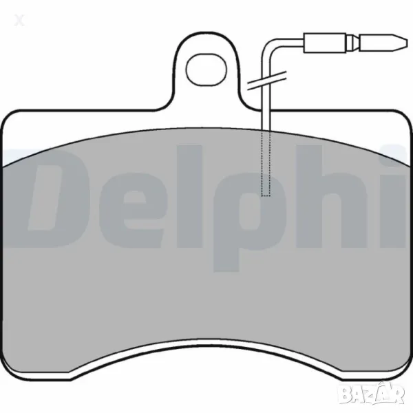 SIMER 208 Предни накладки CITROEN C35 / FIAT 242 / 1973-1994 / OE 75530829 / OE 5530829 / OE 5983896, снимка 1