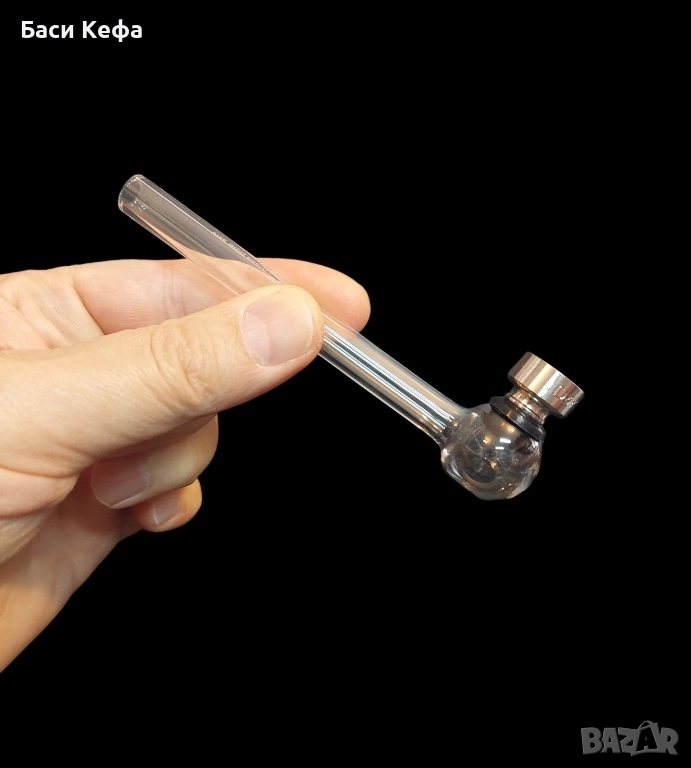 Стъклена Лула / Фифка, снимка 1