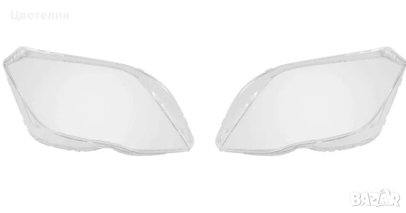 Комплект Стъкла за фар фарове Mercedes GLK X204 ляво и дясно глк, снимка 1