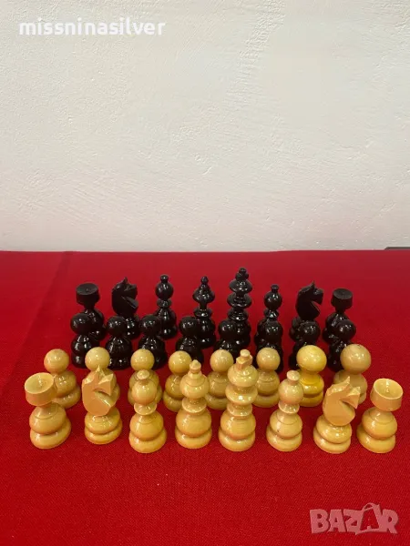 Фигури за шах дървени - 05, снимка 1