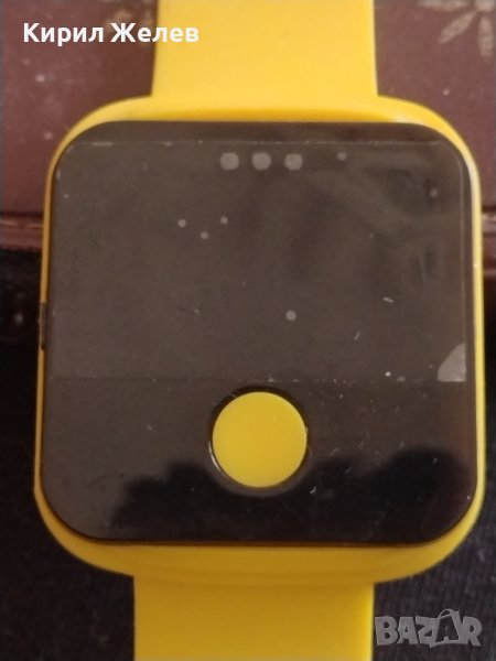 Смарт часовник силиконова каишка интересен модел 42797, снимка 1