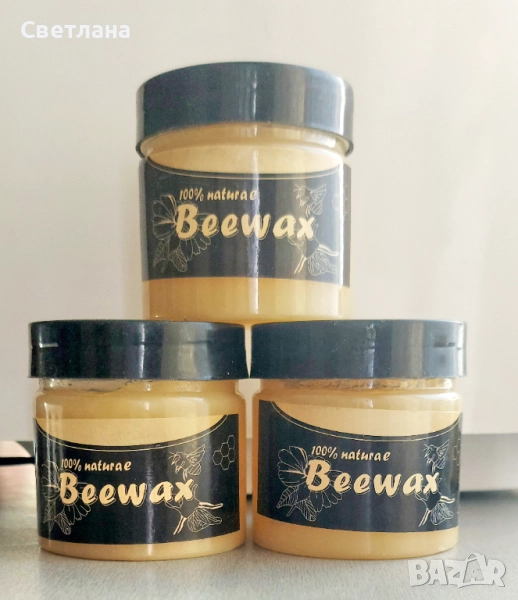 Полираща паста за мебели Beewax 80 г, снимка 1
