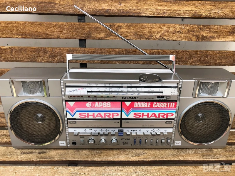 SHARP GF 500H -Колекционерски радиокасетофон! Като Нов-супер запазен!, снимка 1